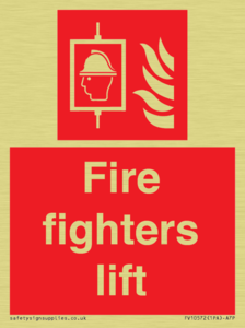 Fire fighters lift